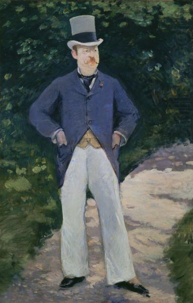 Edouard Manet Portrait of Monsieur Brun china oil painting image
